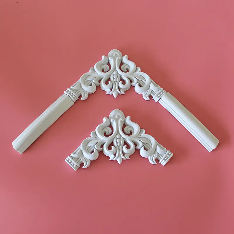 Flower Wall Panel - 유럽 라인 배경 벽 코너 장식