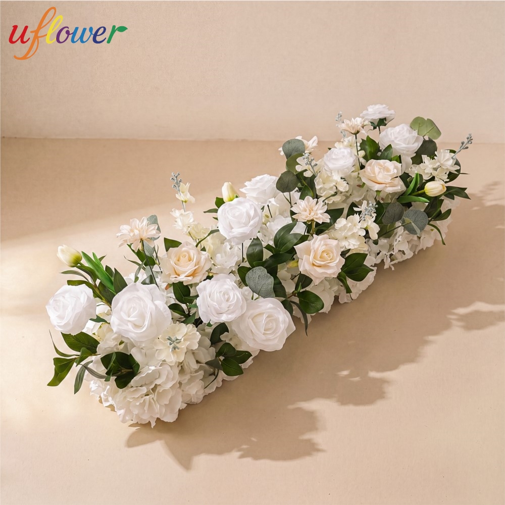 Flower Wall Panel - 유플라워 로즈 그린 플라워 로우 롱