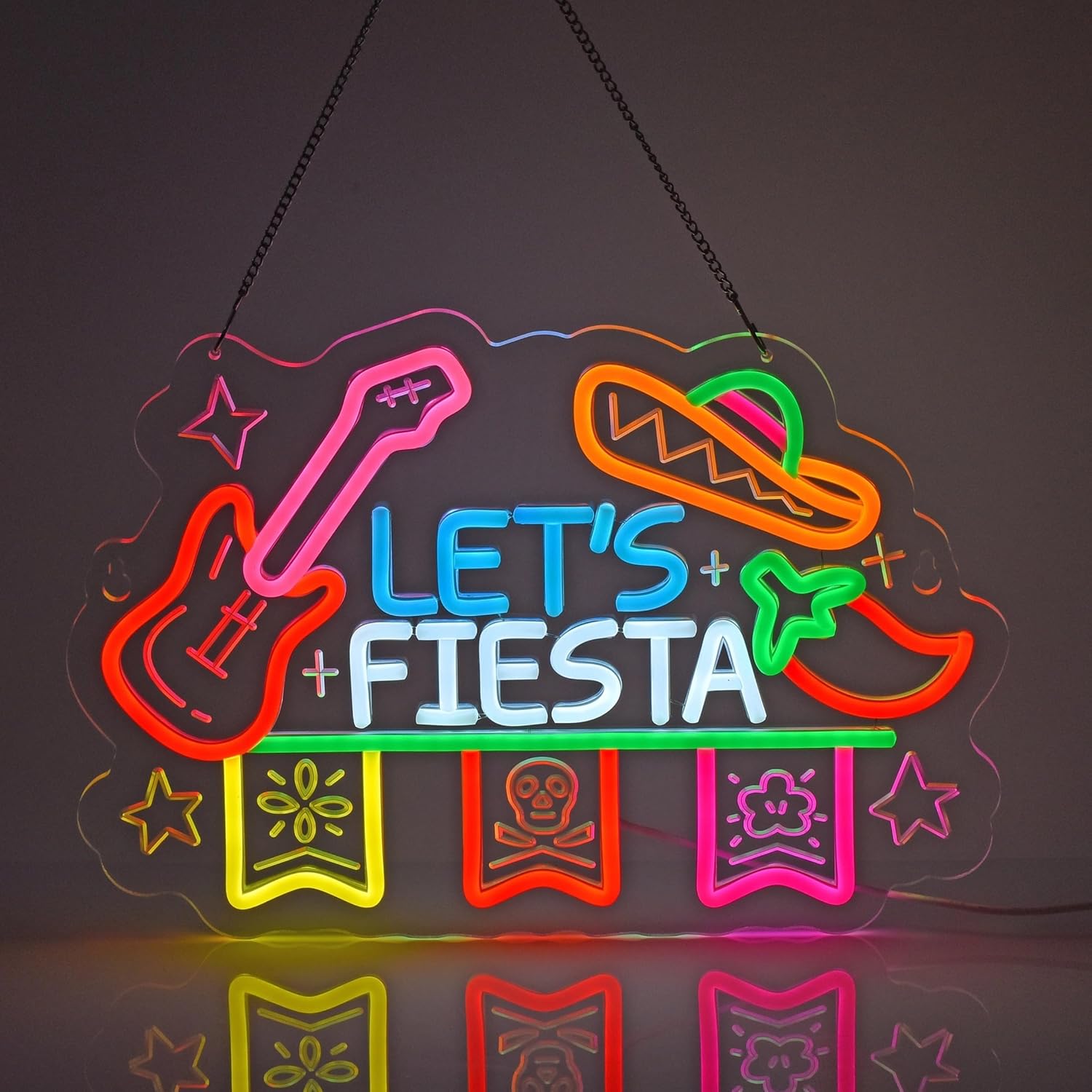 Neon Sign Party - 멕시코 레스토랑, 라틴 바, 파티, 타코