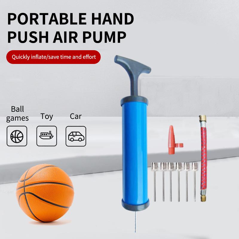 미니 휴대용 수동 공기 펌프 세트(바늘 포함) - 축구 - Balloon Pump Hand 리뷰 및 가격